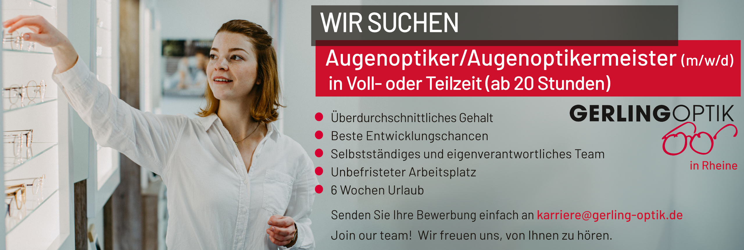 Optikerjobs in Rheine